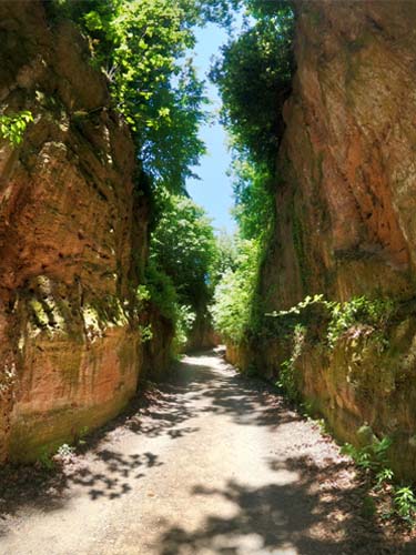 Via Cava etrusca a Sovana